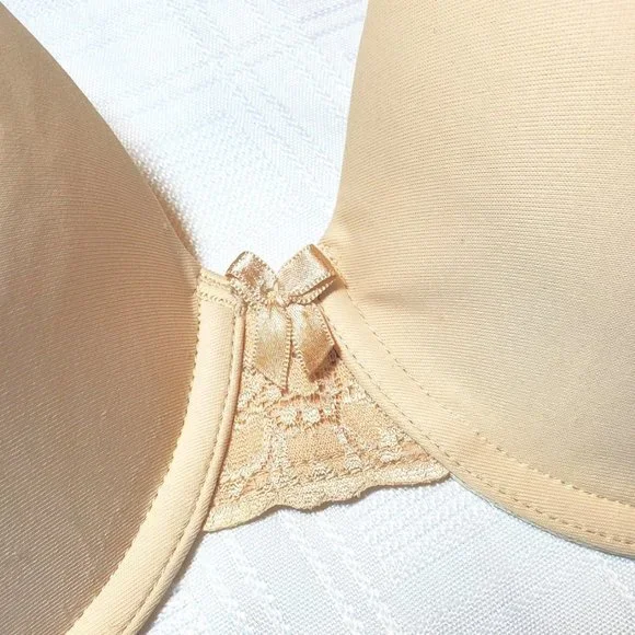 Maidenform Bras Women T-Shirt Demi Coverage Underwire Nude 36D Cup Comfort Bra - Picture 2 of 11